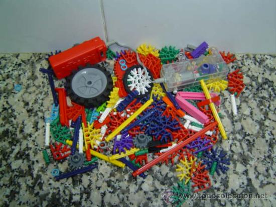 Juegos antiguos: LOTE DE PIEZAS K&acute;NEX - Foto 1