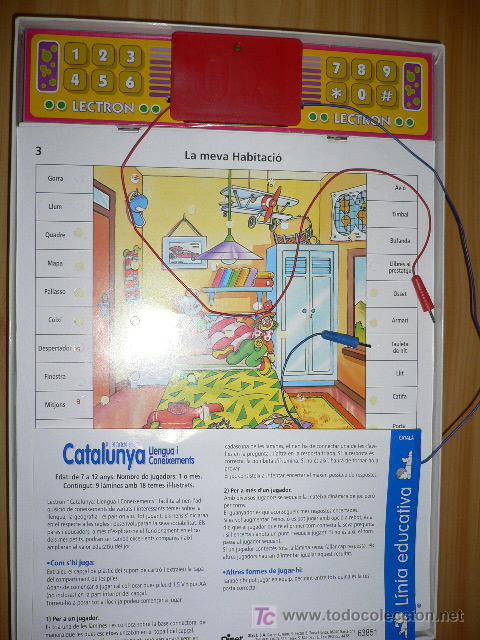 Juegos antiguos: LECTRON CATALUNYA DE DISET EN CATALAN - Foto 2