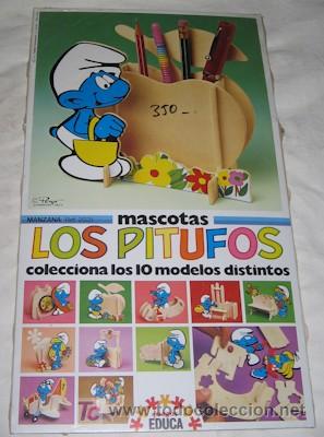 Juegos antiguos: MASCOTAS LOS PITUFOS, DE EDUCA - Foto 1