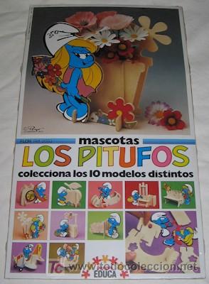 Juegos antiguos: MASCOTAS LOS PITUFOS, DE EDUCA - Foto 1