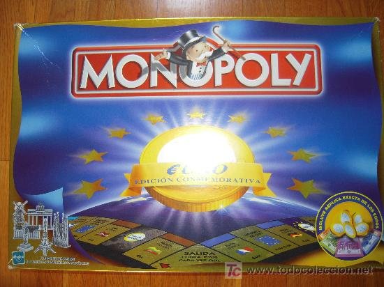 Verkeerd onszelf afgewerkt Monopoly - edición conmemorativa euro - parker - Sold through Direct Sale -  16054622