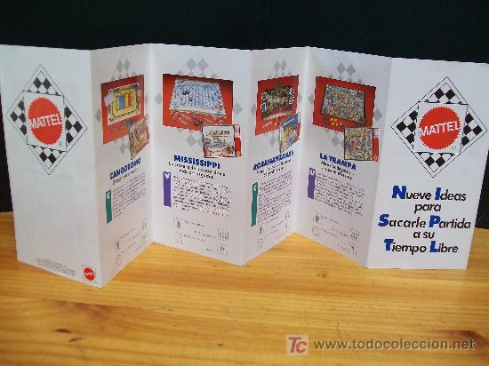 Juegos antiguos: Catalogo de juegos de MATEL. 1989 - Foto 1