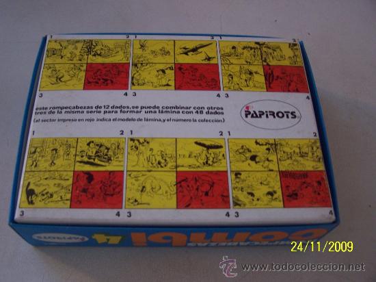 Juegos antiguos: ROMPECABEZAS COMBI 4- PAPIROTS.- EDICIONES JMT, MATAR&Oacute; ESPA&Ntilde;A.-SIN USAR - Foto 3