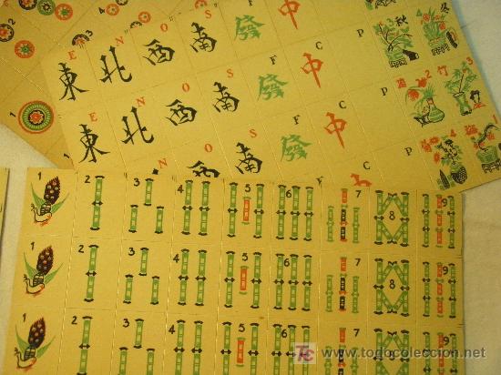 Juegos antiguos: JUEGO CHINO DEL MAH - JONGG - Foto 4