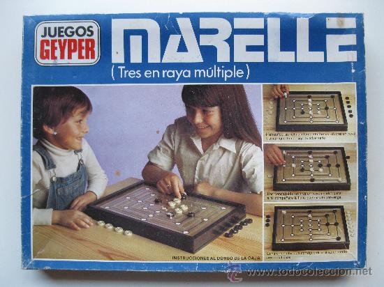 Juegos antiguos: MARELLE - TRES EN RAYA M&Uacute;LTIPLE - JUEGOS GEYPER. - Foto 1