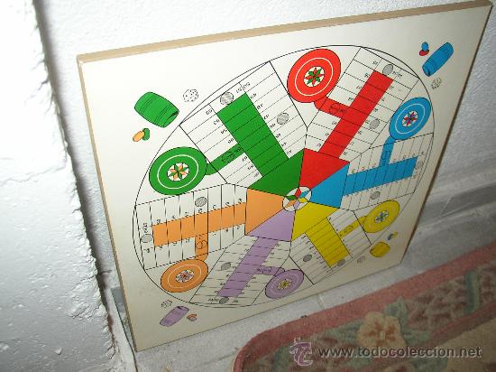 Juegos antiguos: Tabla de juegos reversible. - Foto 1