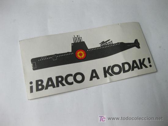 Juegos antiguos: JUEGO DE LOS BARCOS - BARCO A KODAK - 1970 - Foto 1