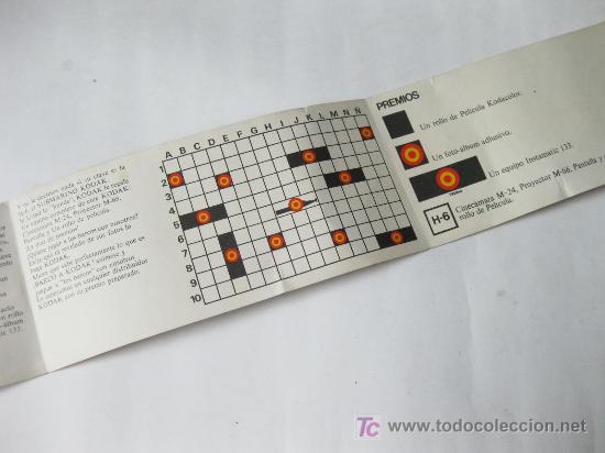 Juegos antiguos: JUEGO DE LOS BARCOS - BARCO A KODAK - 1970 - Foto 3