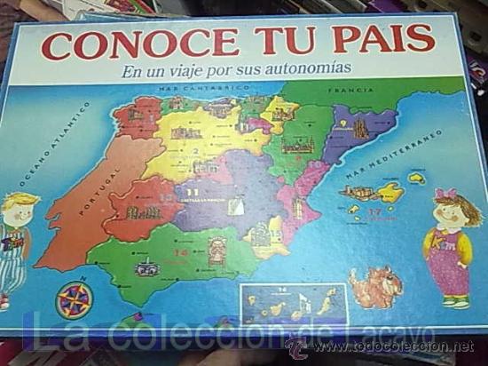 Juegos antiguos: CONOCE TU PAIS - Foto 1