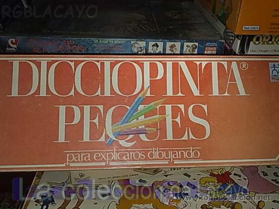Juegos antiguos: DICCIOPINTA PEQUES - Foto 1