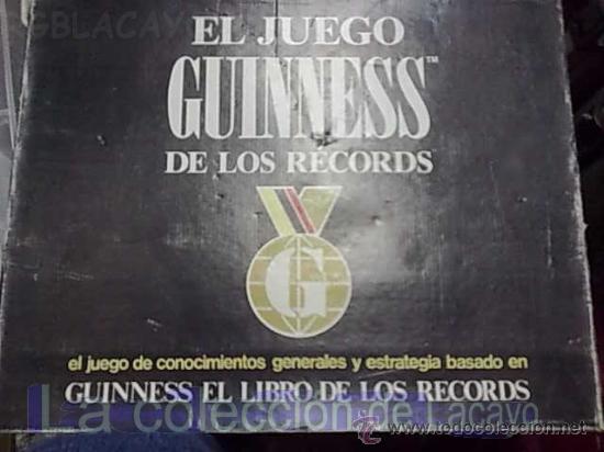 Juegos antiguos: EL JUEGO GUINNESS DE LOS RECORDS - Foto 1