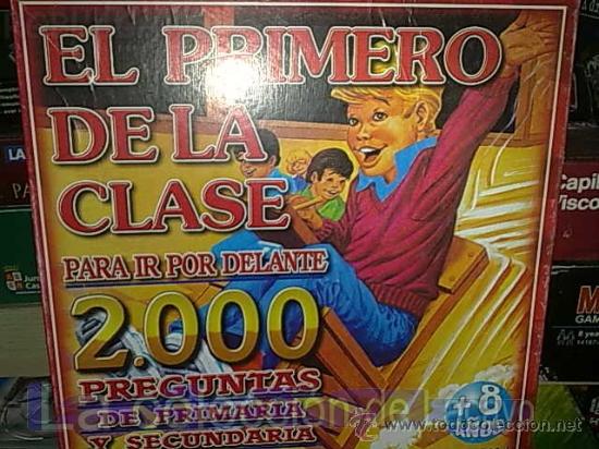Juegos antiguos: EL PRIMERO DE LA CLASE 2000 PREGUNTAS - Foto 1