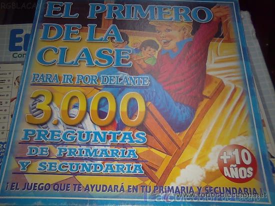 Juegos antiguos: EL PRIMERO DE LA CLASE 3000 PREGUNTAS - Foto 1