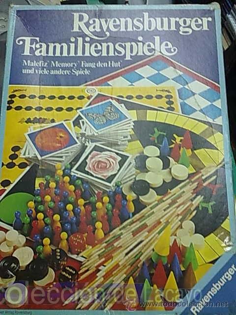 Juegos antiguos: FAMILIENSPIELE RAVENSBURGER - Foto 1