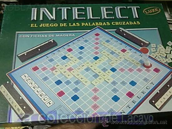 Juegos antiguos: INTELECT DE LUXE DE FALOMIR FICHAS DE MADERA - Foto 1