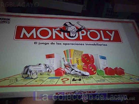 Juegos antiguos: MONOPOLI DE PARKER CAJA ALARGADA - Foto 1
