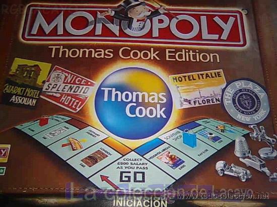 Juegos antiguos: MONOPOLI THOMAS COOK EDITION LONDON - Foto 1