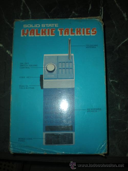Juegos antiguos: WALKIE TALKIES - Foto 4