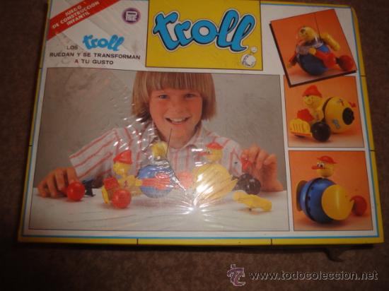 Juegos antiguos: JUEGO DE CONSTRUCCION TROLL - Foto 1