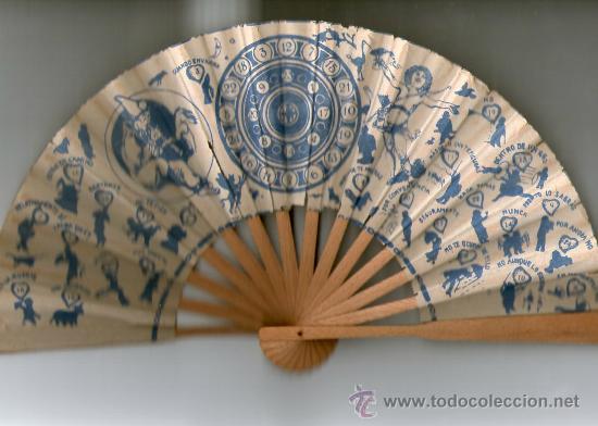 Juegos antiguos: Juego infantil, abanico de papel - Foto 1