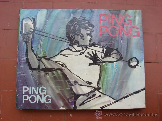 Juegos antiguos: PING PONG. PERMA. A&Ntilde;OS 60-70 - Foto 2