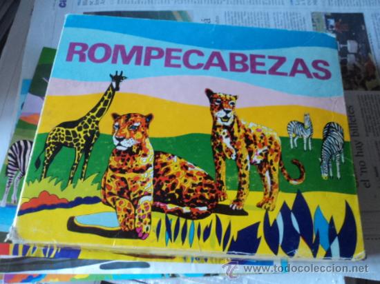 Juegos antiguos: Rompecabezas de animales Borr&aacute;s. Ref. 520. A&ntilde;os 60. - Foto 1