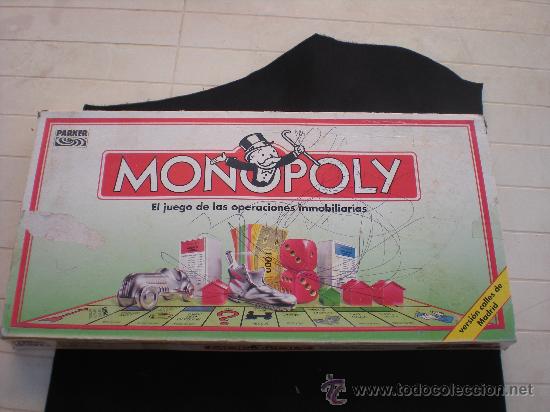 Juegos antiguos: monopoly de parkert version calles de madrid - Foto 1