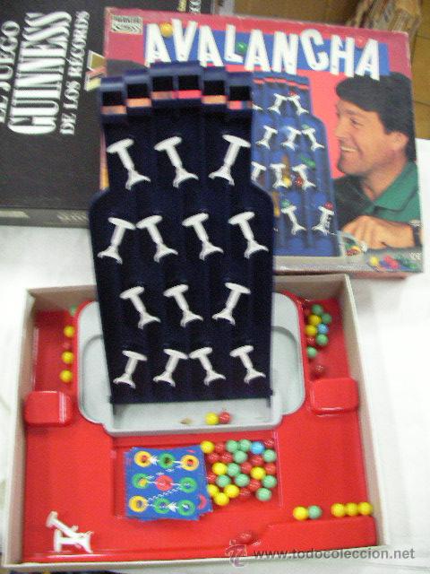 Juegos antiguos: ANTIGUO JUEGO AVALANCHA DE PARKER - Foto 1