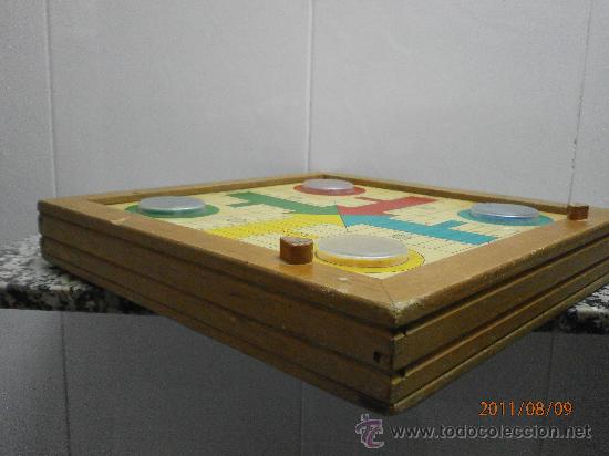 Juegos antiguos: JUEGO DE PARCHIS Y OCA PARA REPARAR - Foto 4