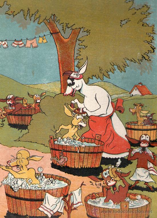 Juegos antiguos: ANTIGUO ROMPECABEZAS DE CUBOS DE CART&Oacute;N. - Foto 4