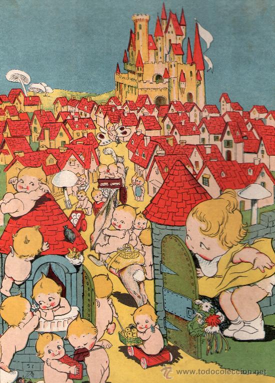 Juegos antiguos: ANTIGUO ROMPECABEZAS DE CUBOS DE CART&Oacute;N. - Foto 6