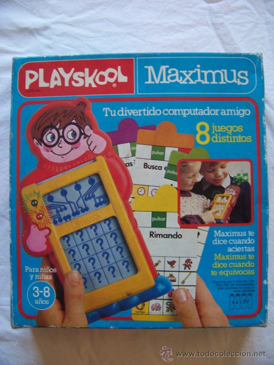 Juegos antiguos: PLAYSKOOL MAXIMUS PREGUNTAS Y RESPUESTAS - Foto 1