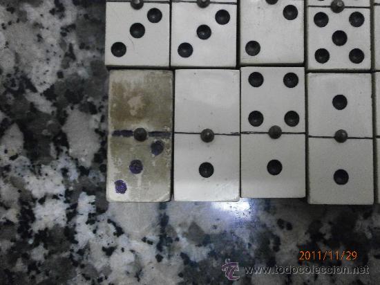 Juegos antiguos: ANTIGUO JUEGO DE DOMINO DE MADERA. - Foto 3