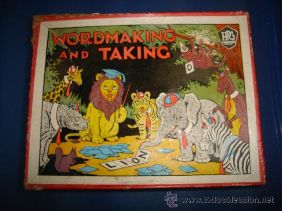 Juegos antiguos: JUEGO WORDMAKING AND TAKING. HPG SERIES. - Foto 1