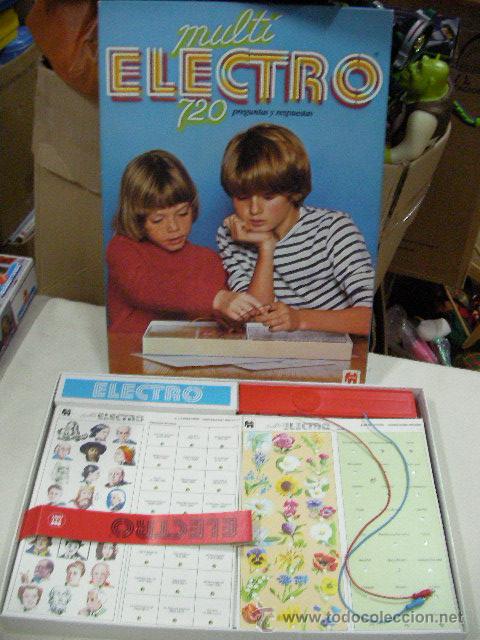 Juegos antiguos: ANTIGUO MULTI ELECTRO 720 PREGUNTAS Y RESPUESTAS - Foto 1