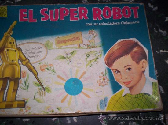 Juegos antiguos: EL SUPER ROBOT CON CALCULADORA CEFAMATIC - Foto 1