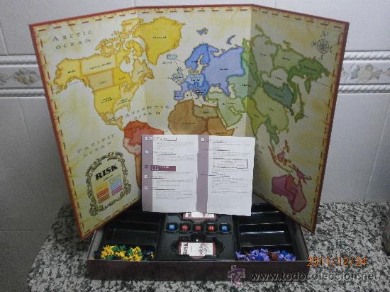 Juegos antiguos: JUEGO RISK THE WORLD CONQUEST GAME. - Foto 1