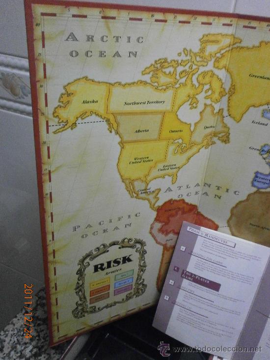 Juegos antiguos: JUEGO RISK THE WORLD CONQUEST GAME. - Foto 4