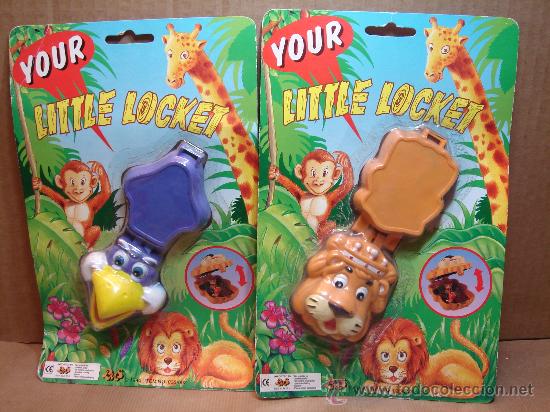 Old Games: 2 JUGUETES - TOUR LITTLE LOCKET - A&Ntilde;O 1994 - NUEVOS EN BLISTER
