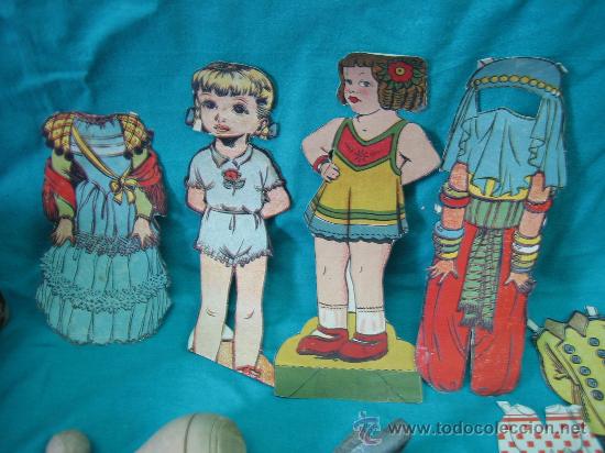 Juegos antiguos: Conjunto de colegio a&ntilde;os 20 o 30 - Foto 5