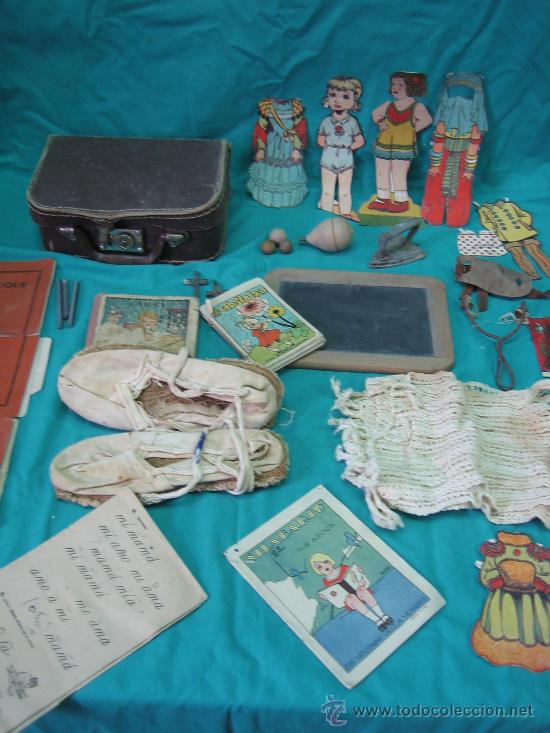 Juegos antiguos: Conjunto de colegio a&ntilde;os 20 o 30 - Foto 26