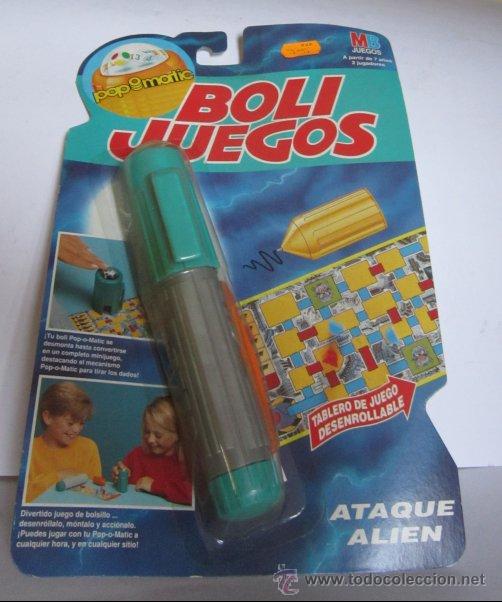 Juegos antiguos: BOLI JUEGOS, ATAQUE ALIEN, DE MB, EN BLISTER. CC - Foto 1