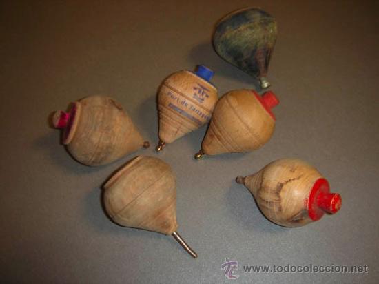 Juegos antiguos: 6 peonzas antiguas y nuevas - Foto 3