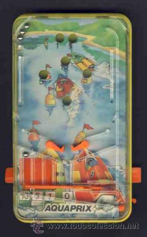 Juegos antiguos: Mini-juego de PIN BALL (7,5 x 13 cms) - Foto 1
