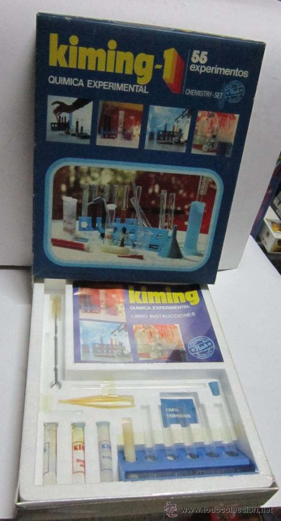 Juegos antiguos: KIMING 1, DE POCH, 55 EXPERIMENTOS, EN CAJA. ( VER )  CC - Foto 1