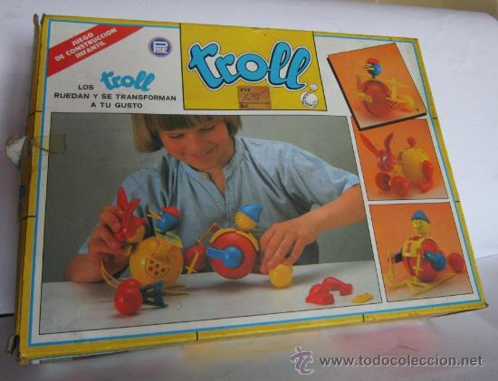 Juegos antiguos: LOS TROLL RUEDAN Y SE TRANSFORMAN A TU GUSTO, DE PSE, EN CAJA. CC - Foto 1