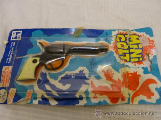 Juegos antiguos: pistola mini colt de shambers - Foto 1