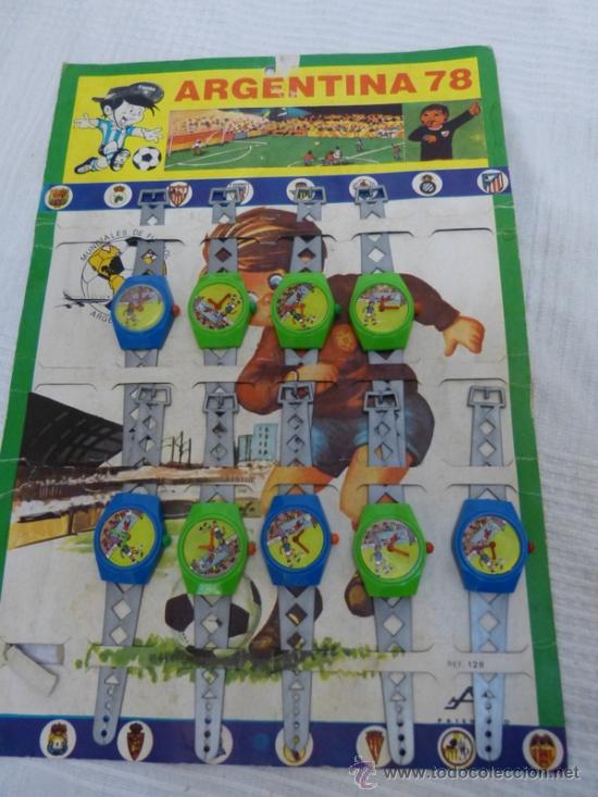 Juegos antiguos: relojes argentina 78 - Foto 1