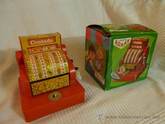 Juegos antiguos: hucha caja regsitradora rom&aacute;n - Foto 1
