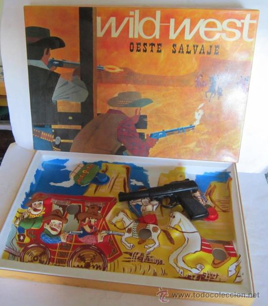 Juegos antiguos: WILD WEST, OESTE SALVAJE, DE PERMA, EN CAJA.  CC - Foto 1